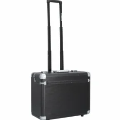 Alumaxx Pilotenkoffer|Laptoptaschen<2-Rollen Pilotentrolley 47 cm Laptopfach schwarz matt
