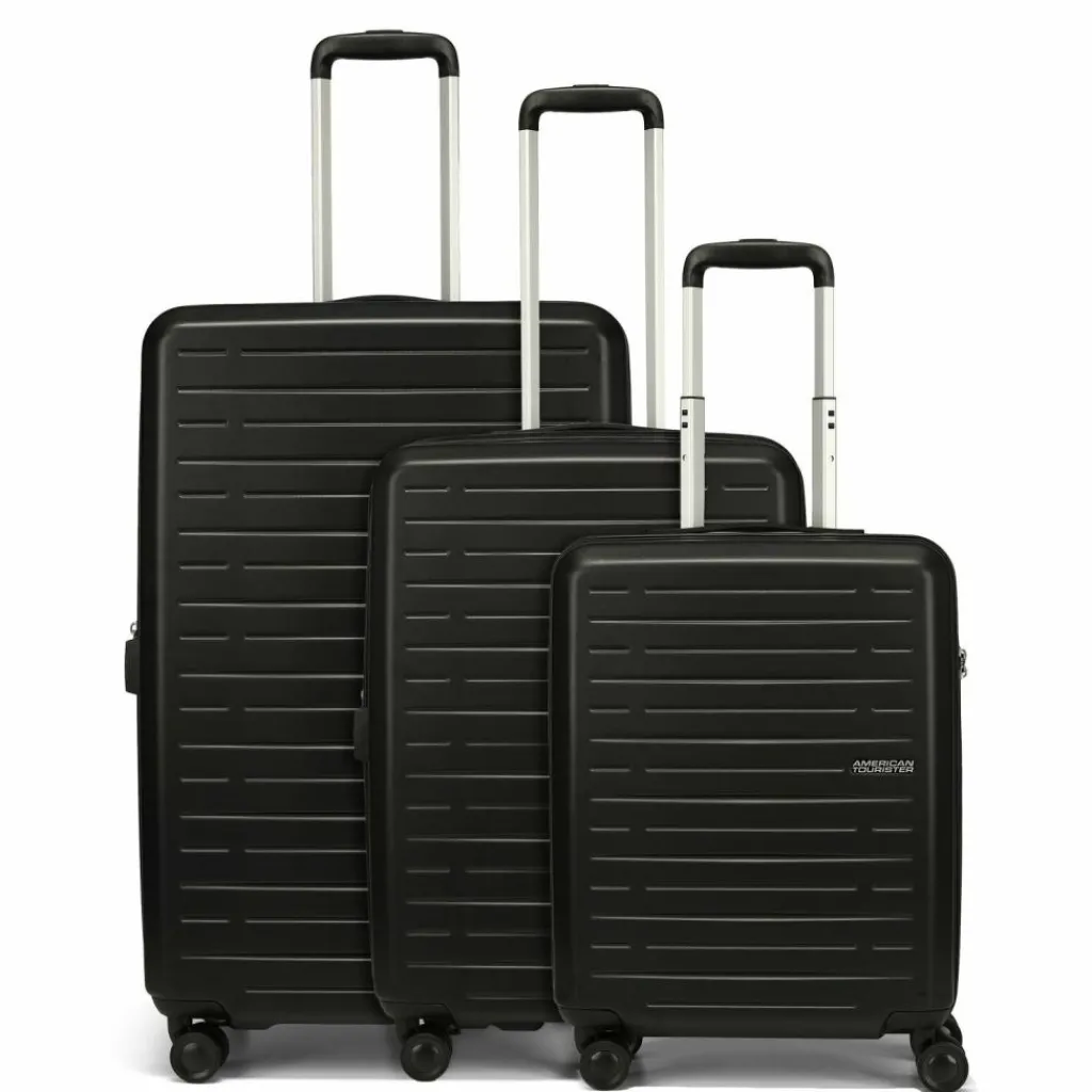 American Tourister Aerojoy 4 Rollen Kofferset 3-teilig mit Dehnfalte