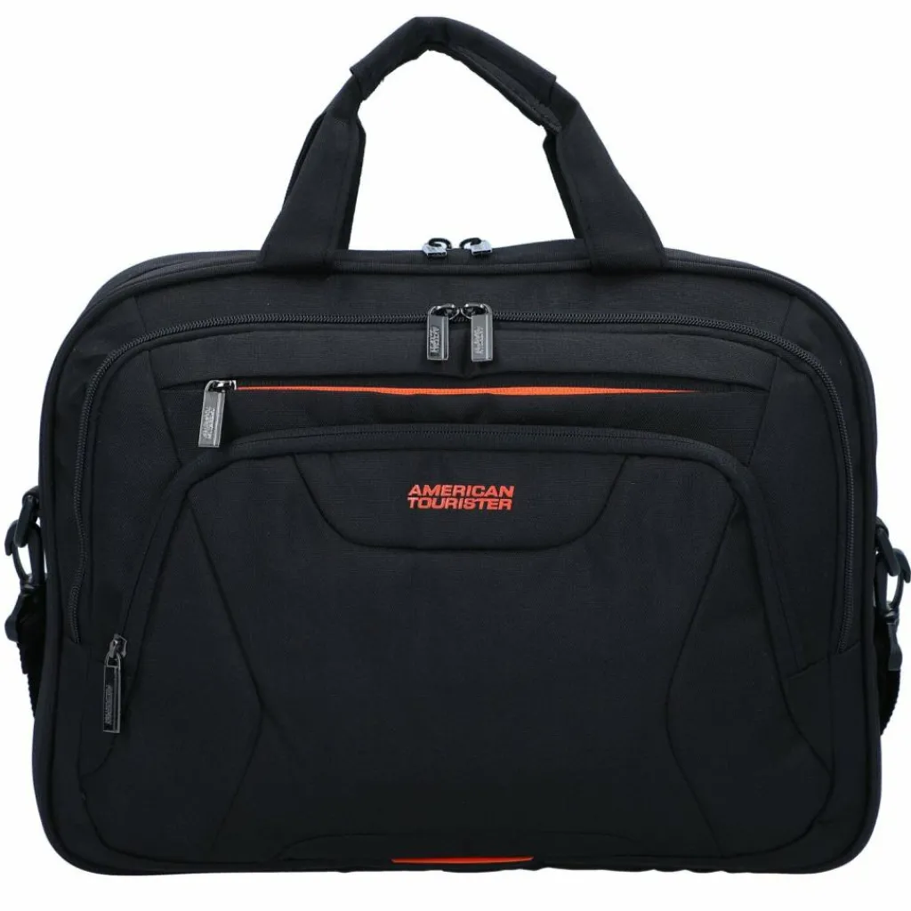 New American Tourister AT Work Flugumhänger 41 cm Laptopfach black-orange
