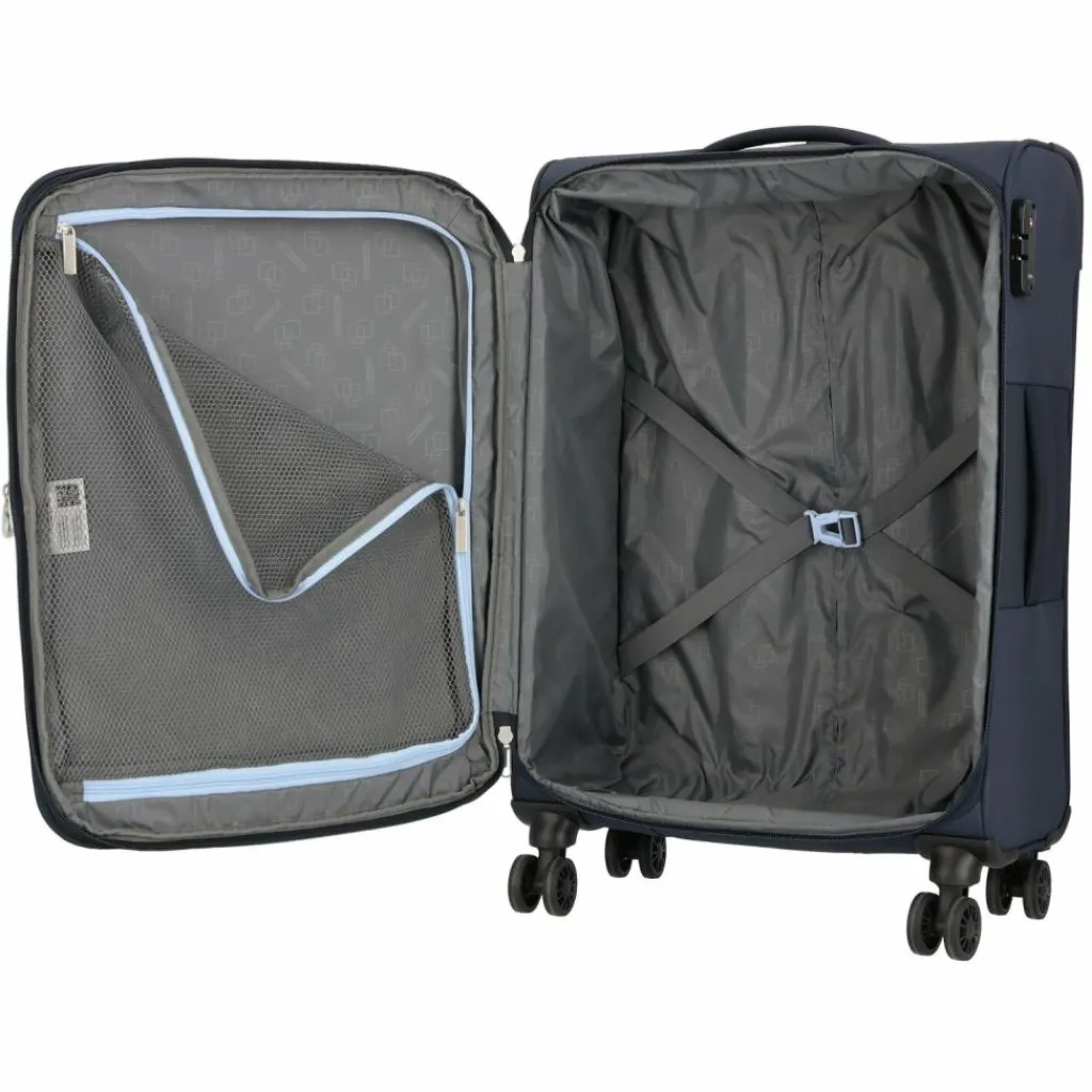 American Tourister Avantour 4 Rollen Kofferset 3-teilig mit Dehnfalte navy