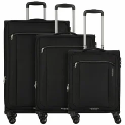 American Tourister Avantour 4 Rollen Kofferset 3-teilig mit Dehnfalte