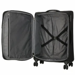 American Tourister Koffersets Als Weichgepäck|Koffersets 3-Teilig<Blazing Ride 4 Rollen Kofferset 3-teilig mit Dehnfalte black-grey