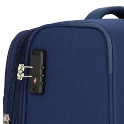 American Tourister Koffersets Als Weichgepäck|Koffersets 3-Teilig<Blazing Ride 4 Rollen Kofferset 3-teilig mit Dehnfalte navy-orange