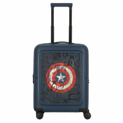 Sale American Tourister Dashpop Disney 4 Rollen Kabinentrolley 55 cm mit Dehnfalte capt america shield