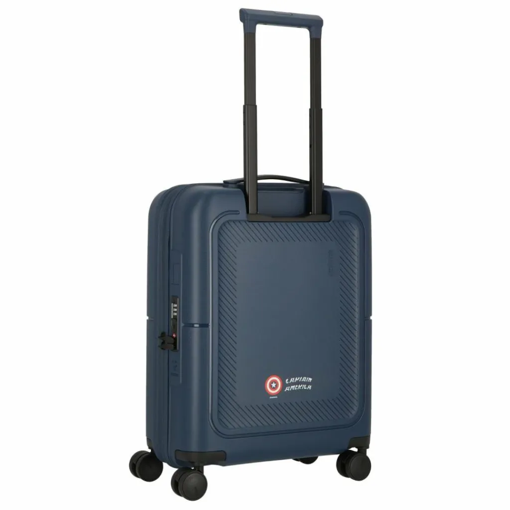 Sale American Tourister Dashpop Disney 4 Rollen Kabinentrolley 55 cm mit Dehnfalte capt america shield