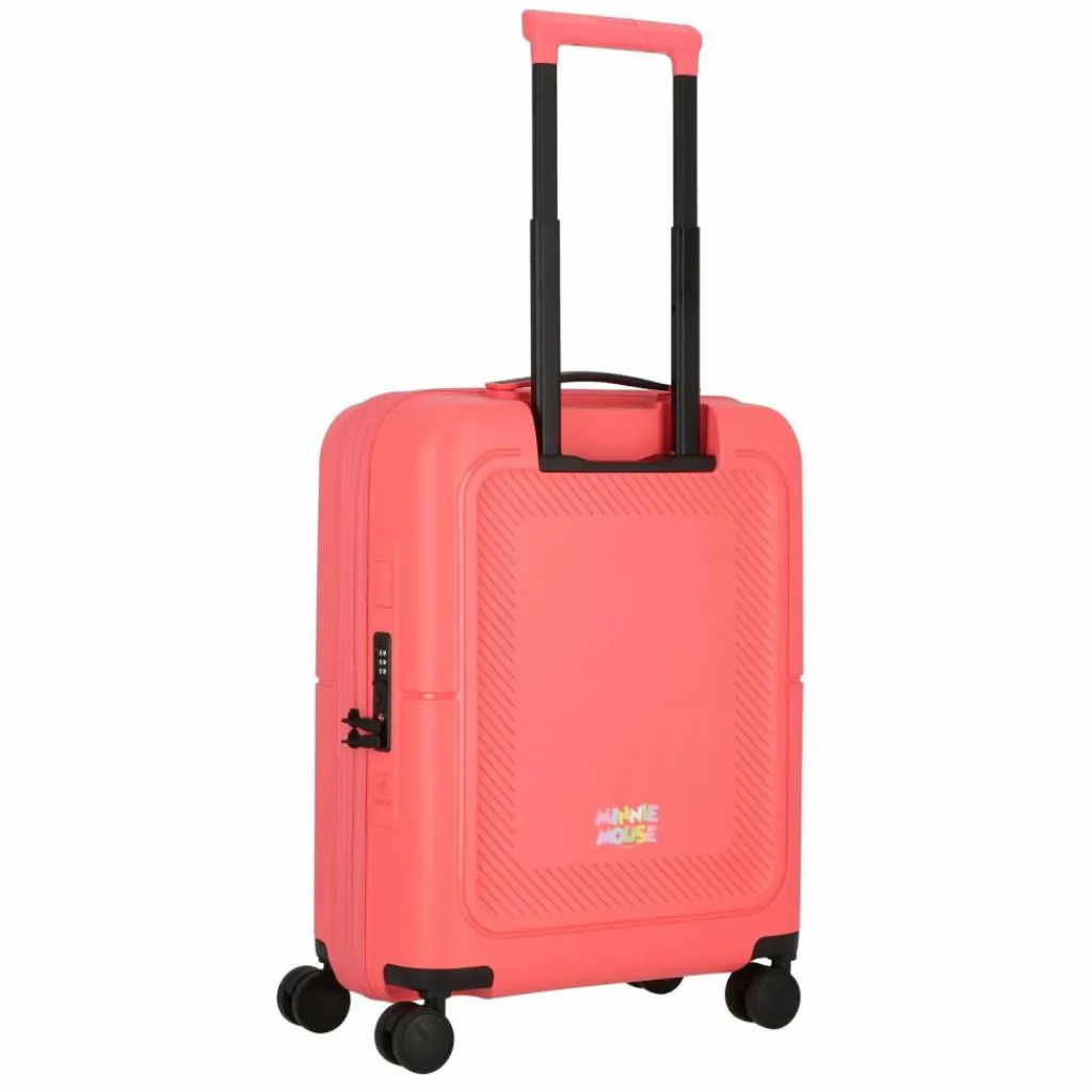 American Tourister Hartgepäck Kabinengepäck|4-Rollen Kabinentrolleys<Dashpop Disney 4 Rollen Kabinentrolley 55 cm mit Dehnfalte minnie pop letters