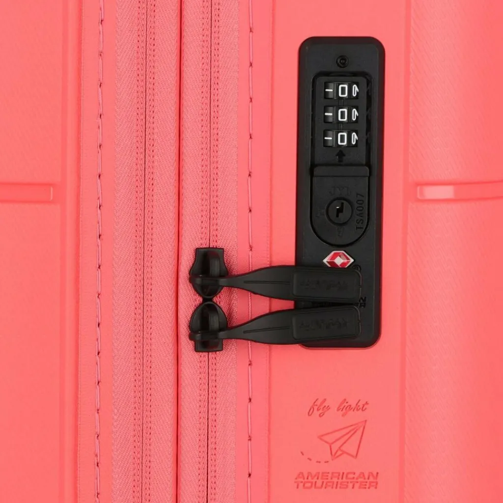 American Tourister Hartgepäck Kabinengepäck|4-Rollen Kabinentrolleys<Dashpop Disney 4 Rollen Kabinentrolley 55 cm mit Dehnfalte minnie pop letters