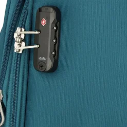 Clearance American Tourister Deep Dive 4 Rollen Trolley 67 cm mit Dehnfalte teal-lime