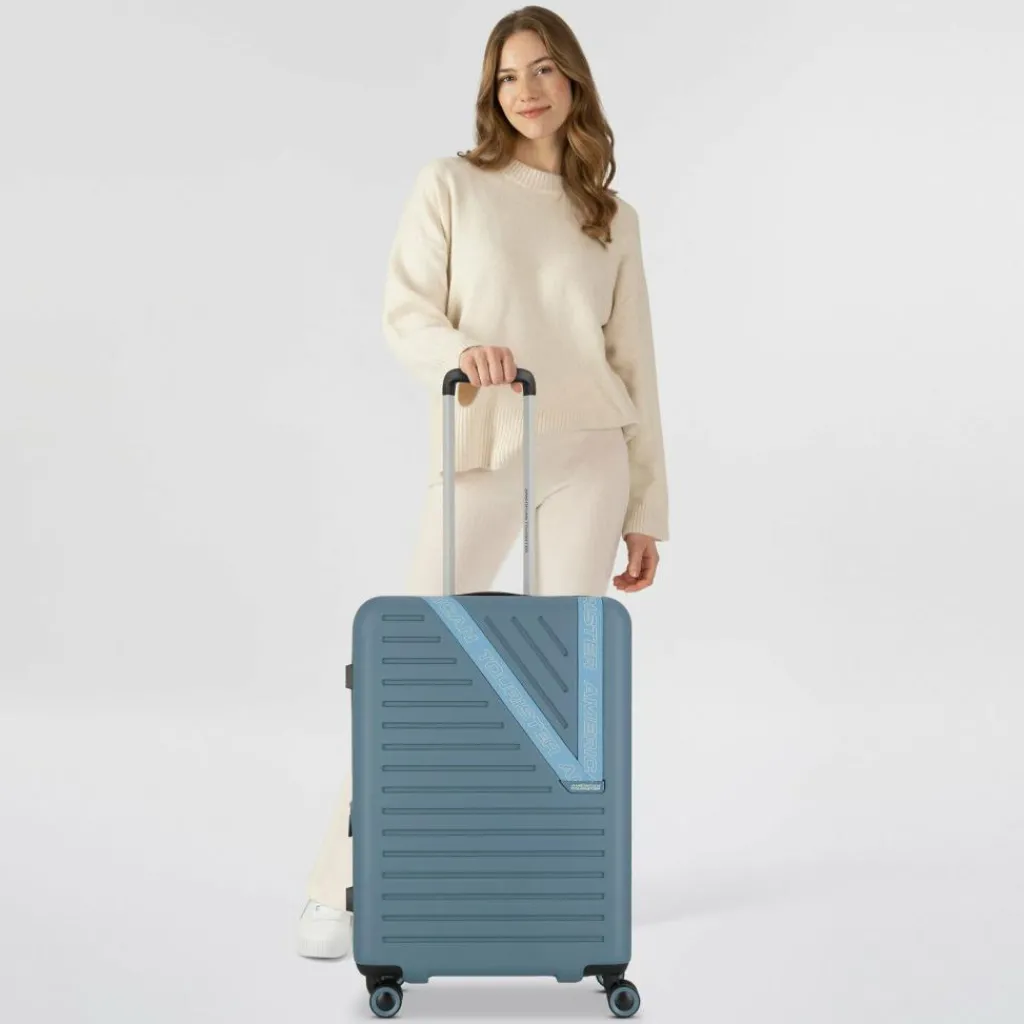 American Tourister Dynabelt 4 Rollen Trolley 66 cm mit Dehnfalte