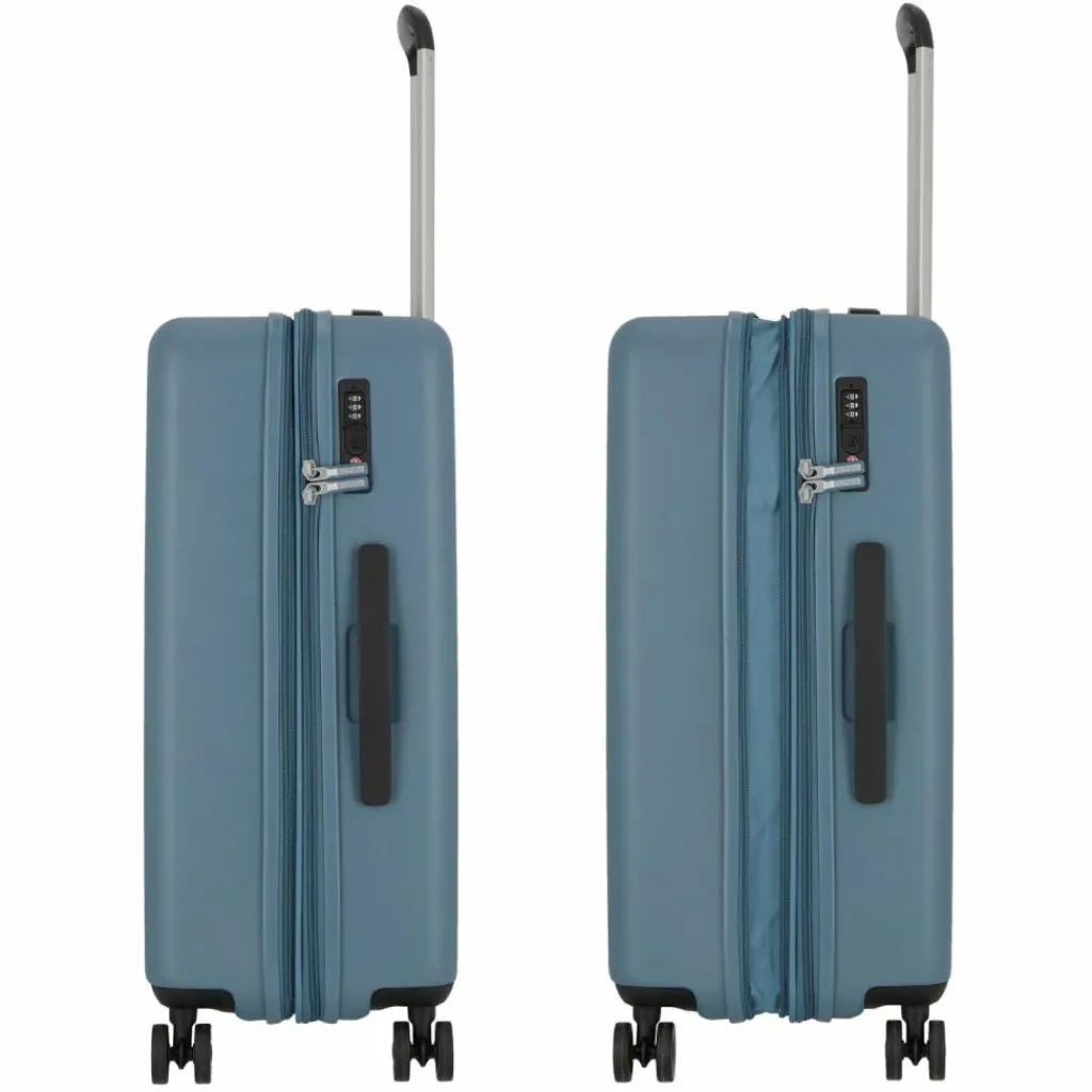American Tourister Dynabelt 4 Rollen Trolley 66 cm mit Dehnfalte