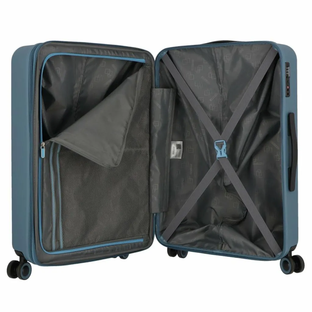American Tourister Dynabelt 4 Rollen Trolley 66 cm mit Dehnfalte
