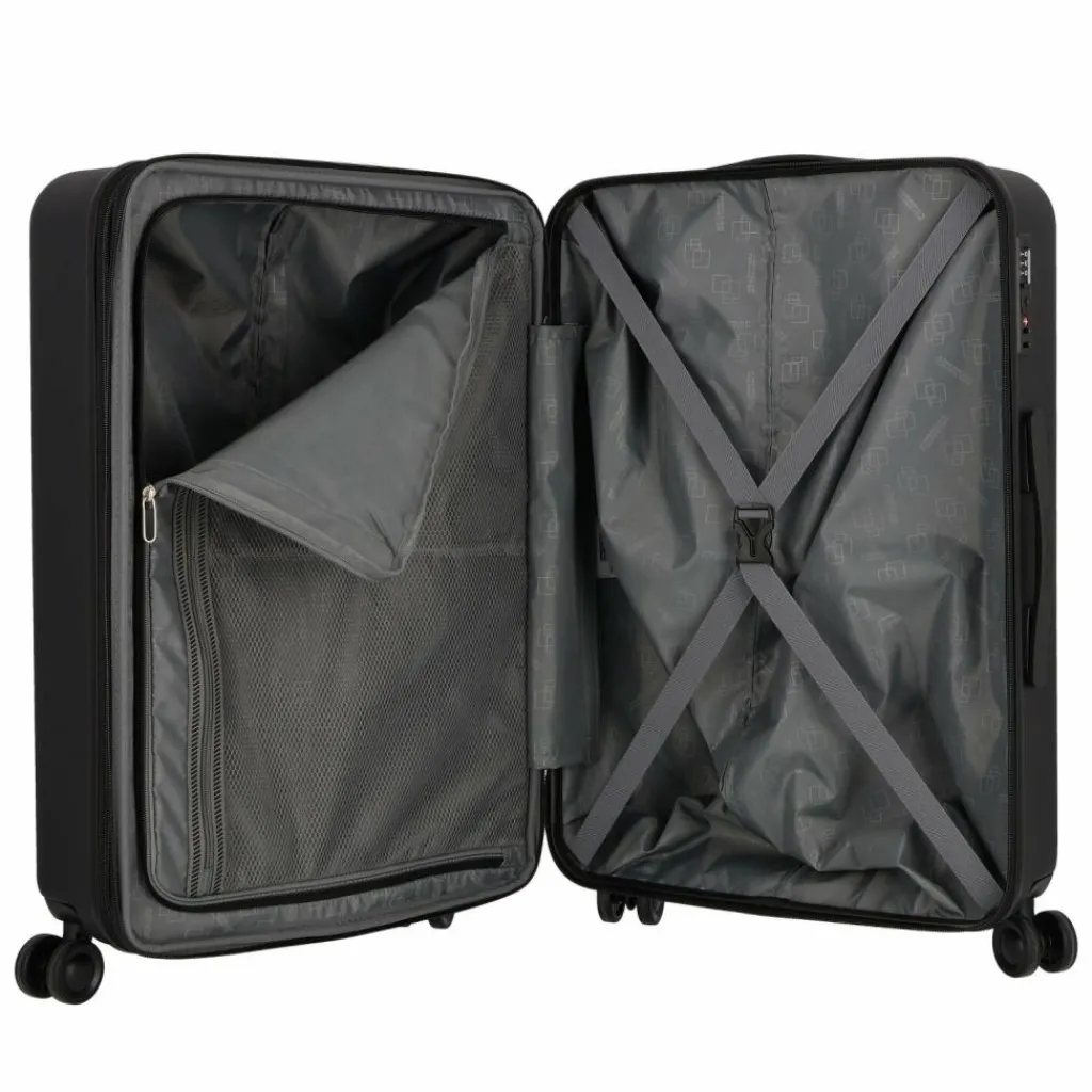 American Tourister Dynabelt 4 Rollen Trolley 66 cm mit Dehnfalte