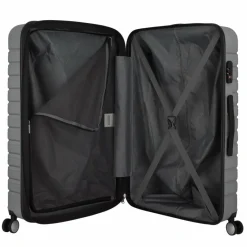 Sale American Tourister Flashline 4 Rollen Trolley 78 cm mit Dehnfalte sky silver