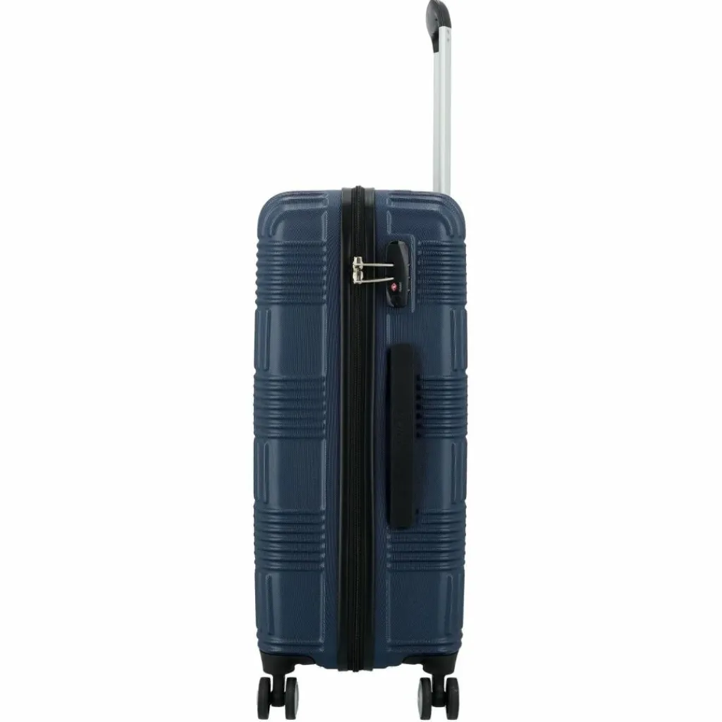American Tourister Hartgepäck|4-Rollen Koffer<Geoblast 4 Rollen Trolley 66 cm dark blue