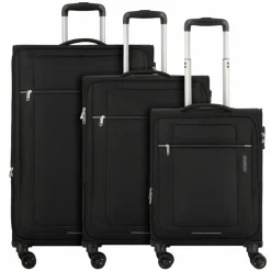 American Tourister Koffersets Als Weichgepäck|Koffersets 3-Teilig<Rampup 4 Rollen Kofferset 3-teilig black