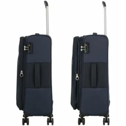 Sale American Tourister Rampup 4 Rollen Kofferset 3-teilig navy