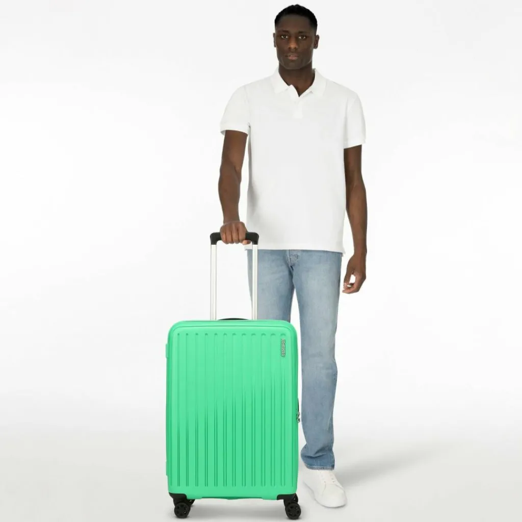 American Tourister Hartgepäck|4-Rollen Koffer<Rejoy 4 Rollen Trolley 68 cm jade green