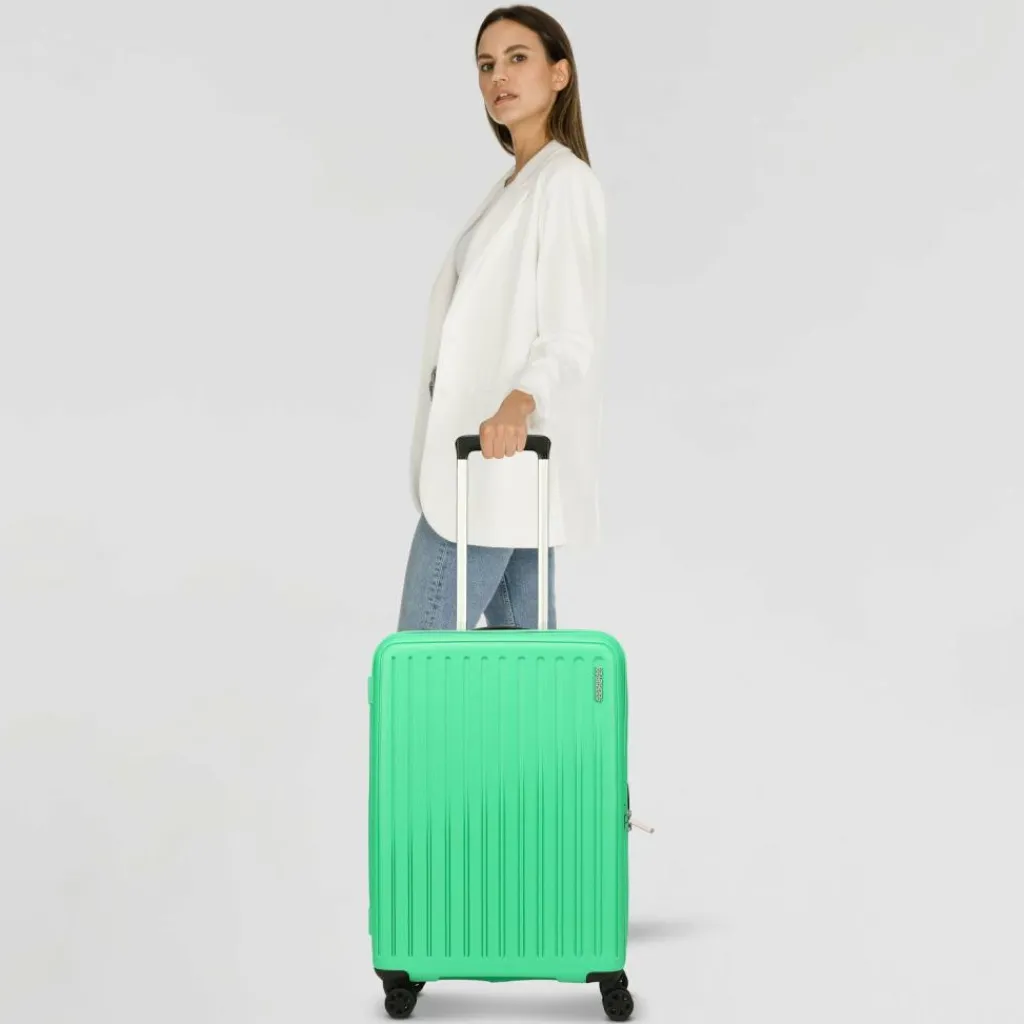 American Tourister Hartgepäck|4-Rollen Koffer<Rejoy 4 Rollen Trolley 68 cm jade green