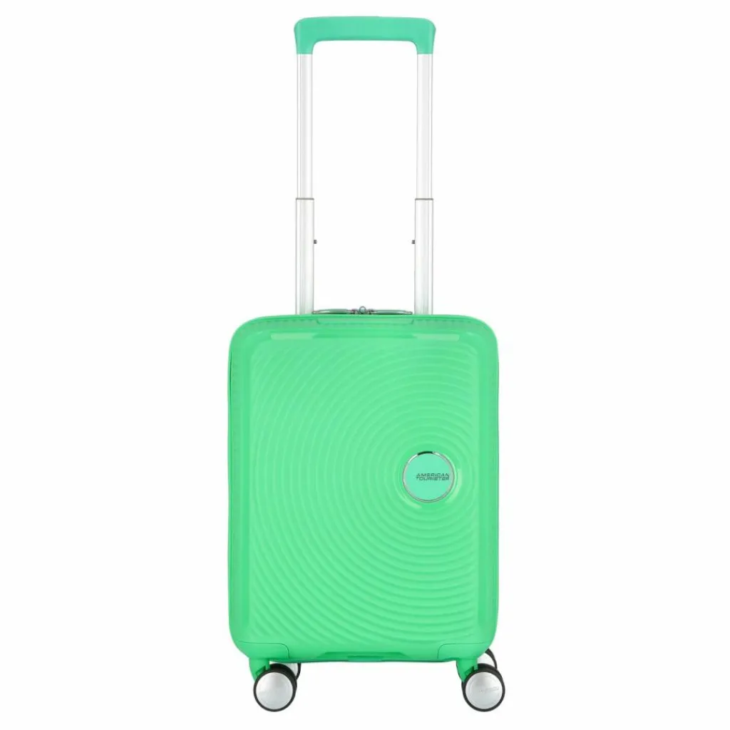 American Tourister Kinder Koffer<Soundbox Mini 4 Rollen Kindertrolley 47 cm bright green