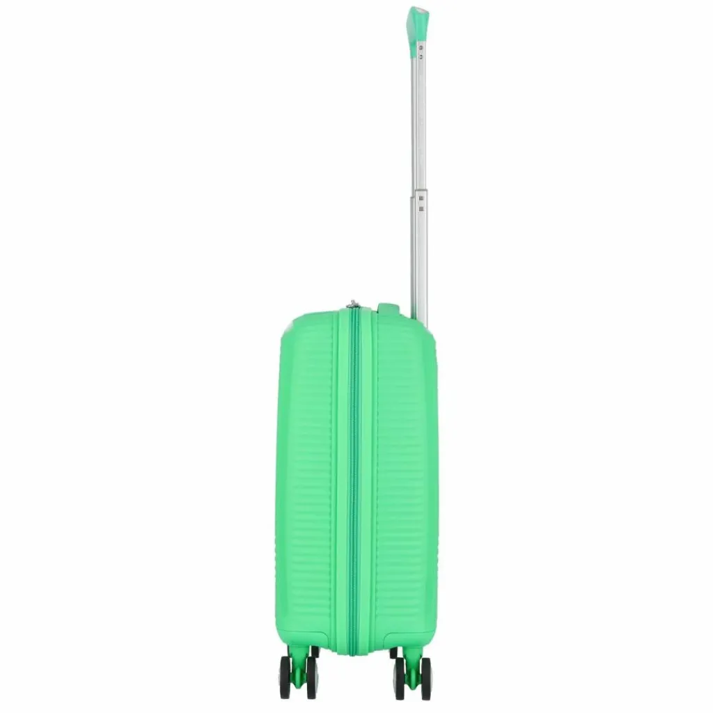 American Tourister Kinder Koffer<Soundbox Mini 4 Rollen Kindertrolley 47 cm bright green