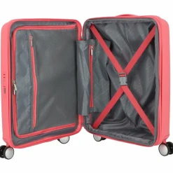 Best American Tourister Soundbox 4-Rollen Kabinentrolley 55 cm sun kissed coral