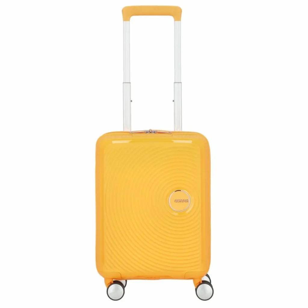 American Tourister Kinder Koffer<Soundbox Mini 4 Rollen Kindertrolley 47 cm golden yellow