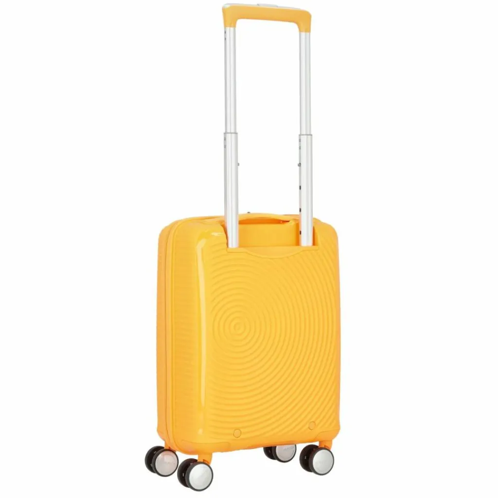 American Tourister Kinder Koffer<Soundbox Mini 4 Rollen Kindertrolley 47 cm golden yellow