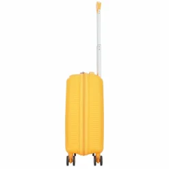 American Tourister Kinder Koffer<Soundbox Mini 4 Rollen Kindertrolley 47 cm golden yellow
