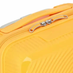 American Tourister Kinder Koffer<Soundbox Mini 4 Rollen Kindertrolley 47 cm golden yellow
