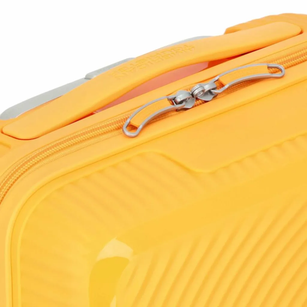 American Tourister Kinder Koffer<Soundbox Mini 4 Rollen Kindertrolley 47 cm golden yellow