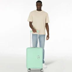 Kinder American Tourister Soundbox Mini 4 Rollen Kindertrolley 47 cm