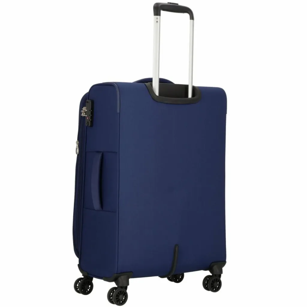 American Tourister Koffersets Als Weichgepäck|Koffersets 3-Teilig<Star Max 4 Rollen Kofferset 3-teilig mit Dehnfalte navy-blue