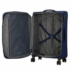 American Tourister Koffersets Als Weichgepäck|Koffersets 3-Teilig<Star Max 4 Rollen Kofferset 3-teilig mit Dehnfalte navy-blue