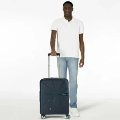 Discount American Tourister Starvibe 4 Rollen Kabinentrolley 55 cm navy