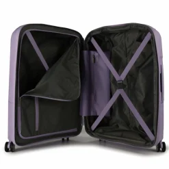 American Tourister Hartgepäck|4-Rollen Koffer<Starvibe 4 Rollen Trolley 67 cm mit Dehnfalte digital lavender