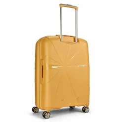 Outlet American Tourister Starvibe 4 Rollen Trolley 67 cm mit Dehnfalte metallic banana