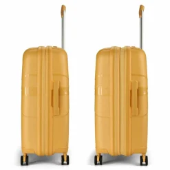 Outlet American Tourister Starvibe 4 Rollen Trolley 67 cm mit Dehnfalte metallic banana