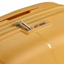 Outlet American Tourister Starvibe 4 Rollen Trolley 67 cm mit Dehnfalte metallic banana