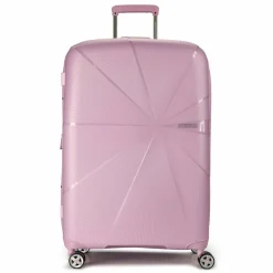 American Tourister Hartgepäck|4-Rollen Koffer<Starvibe 4 Rollen Trolley 77 cm mit Dehnfalte metallic pastel lavender