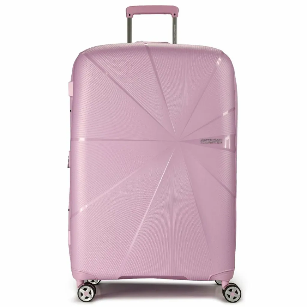 American Tourister Hartgepäck|4-Rollen Koffer<Starvibe 4 Rollen Trolley 77 cm mit Dehnfalte metallic pastel lavender
