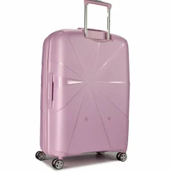 American Tourister Hartgepäck|4-Rollen Koffer<Starvibe 4 Rollen Trolley 77 cm mit Dehnfalte metallic pastel lavender