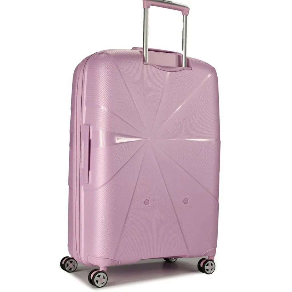 American Tourister Hartgepäck|4-Rollen Koffer<Starvibe 4 Rollen Trolley 77 cm mit Dehnfalte metallic pastel lavender