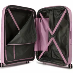 American Tourister Hartgepäck|4-Rollen Koffer<Starvibe 4 Rollen Trolley 77 cm mit Dehnfalte metallic pastel lavender