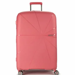 Best American Tourister Starvibe 4 Rollen Trolley 77 cm mit Dehnfalte sun kissed coral