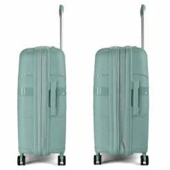 Best American Tourister Starvibe 4 Rollen Trolley 67 cm mit Dehnfalte azzurro speckles