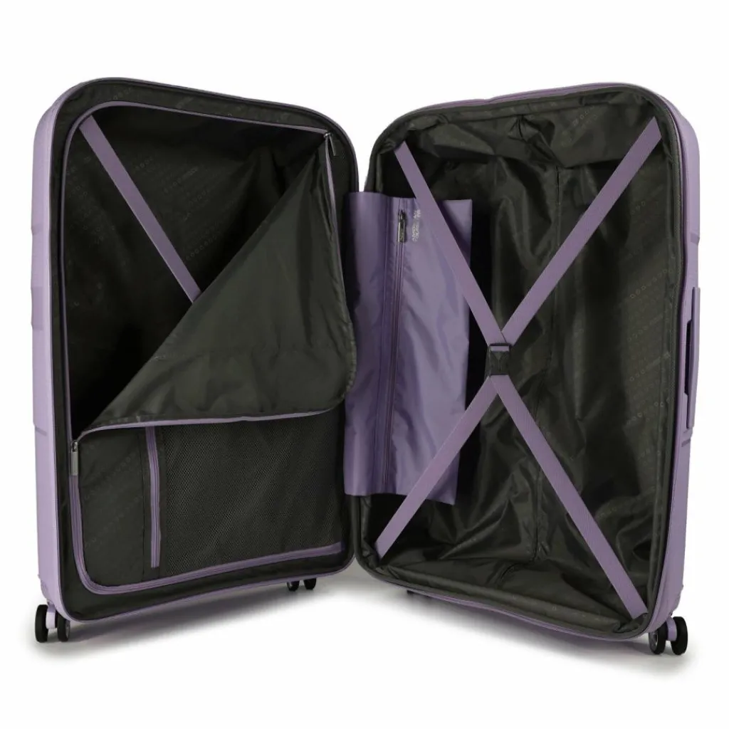 Hot American Tourister Starvibe 4 Rollen Trolley 77 cm mit Dehnfalte digital lavender