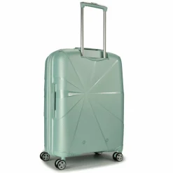 Hot American Tourister Starvibe 4 Rollen Trolley 67 cm mit Dehnfalte metallic surf blue