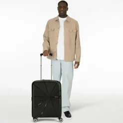 American Tourister Hartgepäck Kabinengepäck|4-Rollen Kabinentrolleys<Starvibe 4 Rollen Kabinentrolley 55 cm black