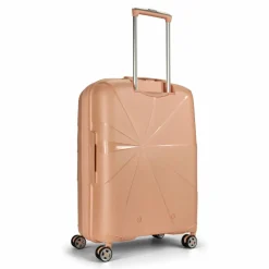 American Tourister Hartgepäck|4-Rollen Koffer<Starvibe 4 Rollen Trolley 67 cm mit Dehnfalte metallic peach