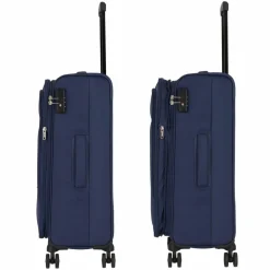 American Tourister Street Roll 4 Rollen Kofferset 3-teilig mit Dehnfalte
